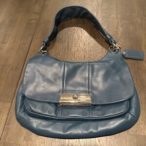Coach Kristin Blue Over the Shoulder Bag